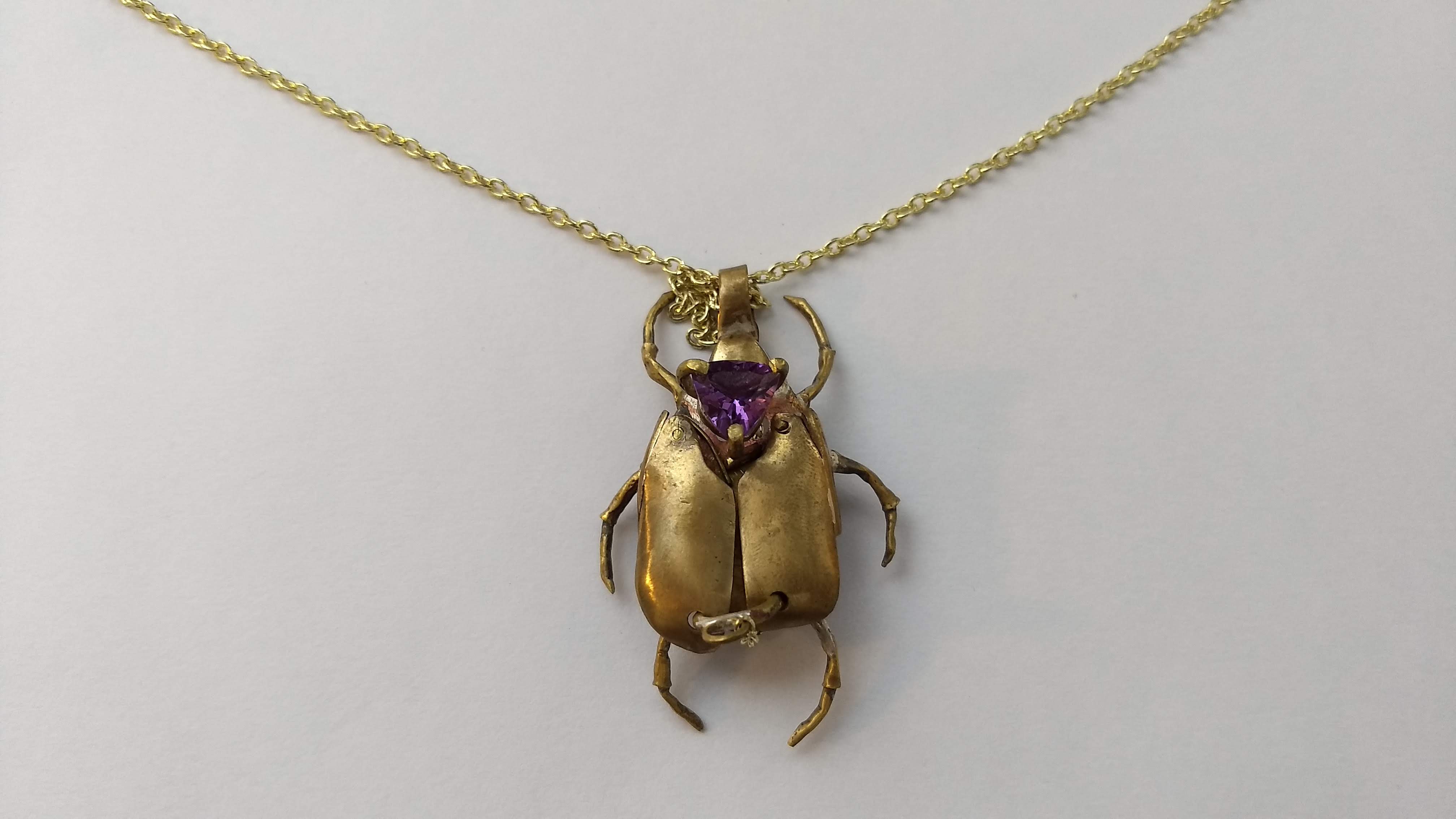 Beetle pendant main view
